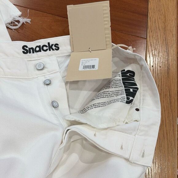 NWT MOTHER Women's Snacks! Double Dip Nerdy Chew Jeans size 33 - Picture 7 of 12